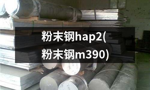 粉末钢hap2(粉末钢m390)