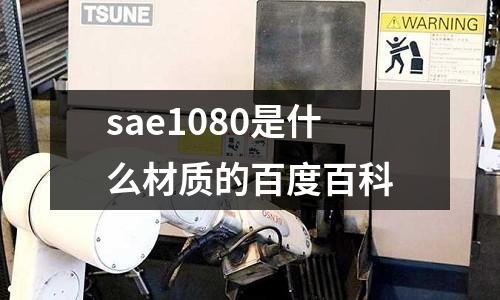 sae1080是什么材质的百度百科