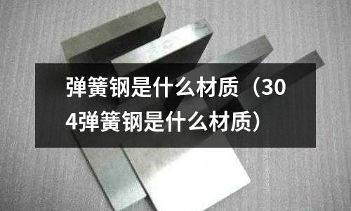 弹簧钢是什么材质(304弹簧钢是什么材质)