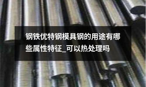 钢铁优特钢模具钢的用途有哪些属性特征_可以热处理吗