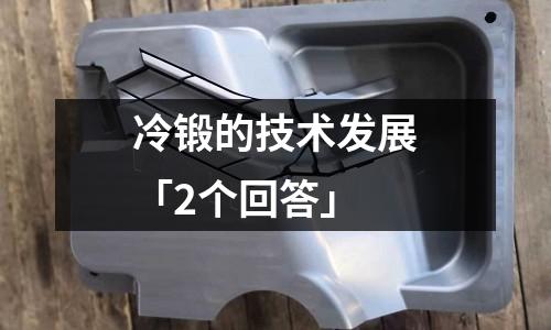 冷锻的技术发展「2个回答」