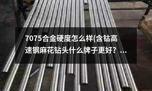 7075合金硬度怎么样(含钴高速钢麻花钻头什么牌子更好?)