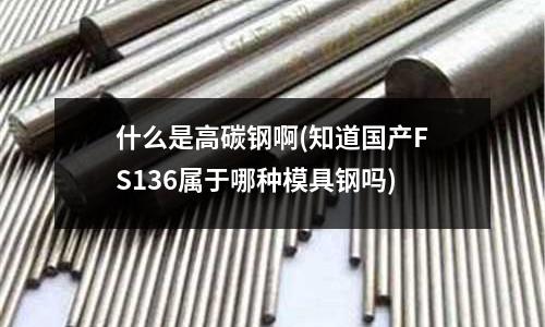 什么是高碳钢啊(知道国产FS136属于哪种模具钢吗)