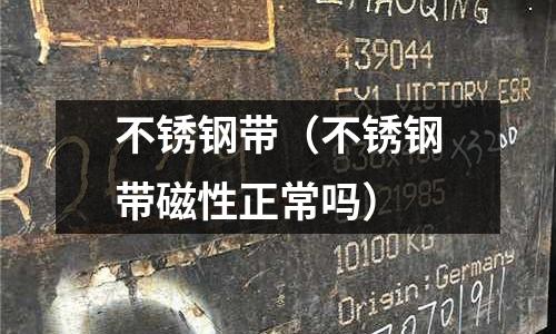 不锈钢带(不锈钢带磁性正常吗)