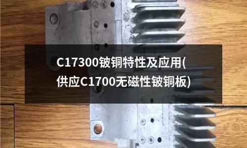 C17300铍铜特性及应用(供应C1700无磁性铍铜板)