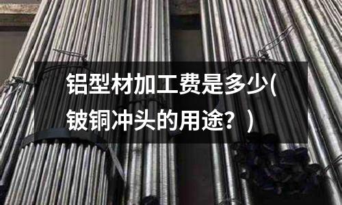 铝型材加工费是多少(铍铜冲头的用途?)