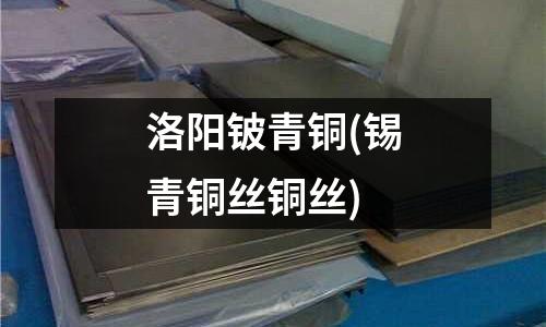 洛阳铍青铜(锡青铜丝铜丝)