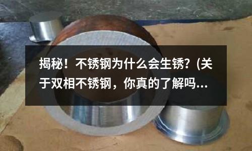 揭秘!不锈钢为什么会生锈?(关于双相不锈钢,你真的了解吗?)