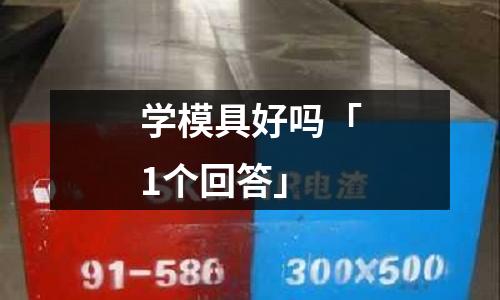 学模具好吗「1个回答」