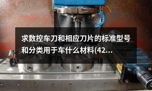 求数控车刀和相应刀片的标准型号和分类用于车什么材料(420不锈钢怎么热处理)
