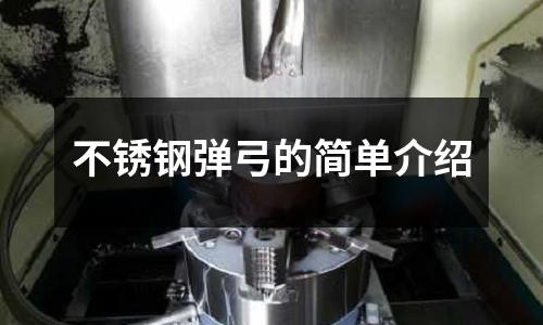 不锈钢弹弓的简单介绍