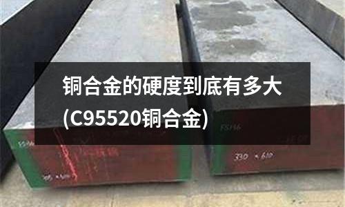 铜合金的硬度到底有多大(C95520铜合金)