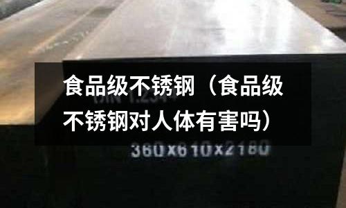 食品级不锈钢(食品级不锈钢对人体有害吗)