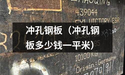 冲孔钢板(冲孔钢板多少钱一平米)