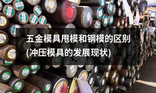 五金模具甩模和钢模的区别(冲压模具的发展现状)