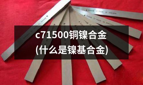 c71500铜镍合金(什么是镍基合金)