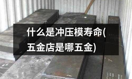 什么是冲压模寿命(五金店是哪五金)