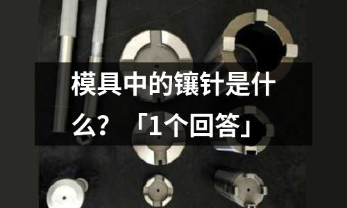模具中的镶针是什么?「1个回答」