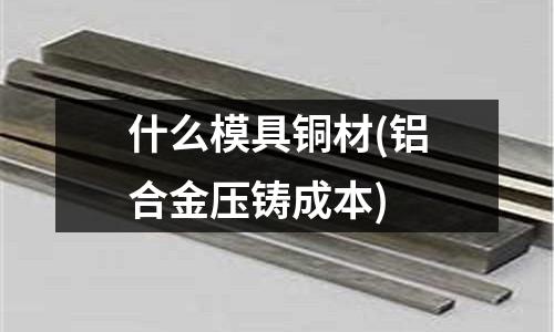 什么模具铜材(铝合金压铸成本)