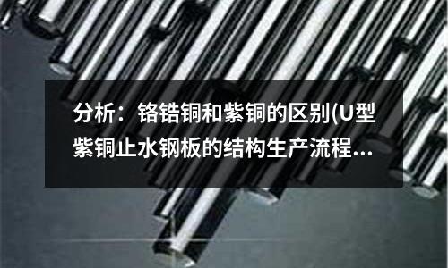 分析:铬锆铜和紫铜的区别(U型紫铜止水钢板的结构生产流程)