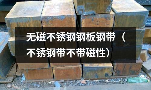 无磁不锈钢钢板钢带(不锈钢带不带磁性)