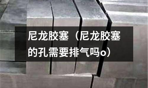 尼龙胶塞(尼龙胶塞的孔需要排气吗o)