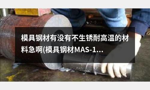 模具钢材有没有不生锈耐高温的材料急啊(模具钢材MAS-1是什么?)