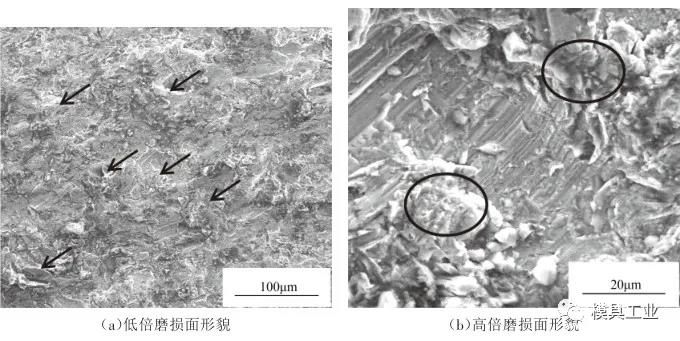 深冷处理后SKD11钢组织与冲击磨料磨损机理研究