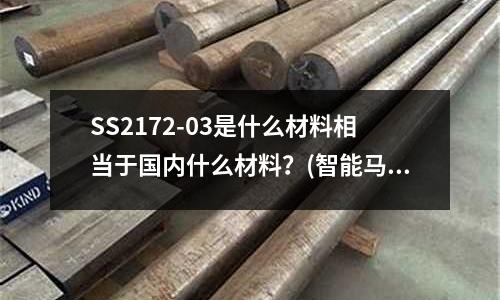 SS2172-03是什么材料相当于国内什么材料?(智能马桶盖模具如何保养)