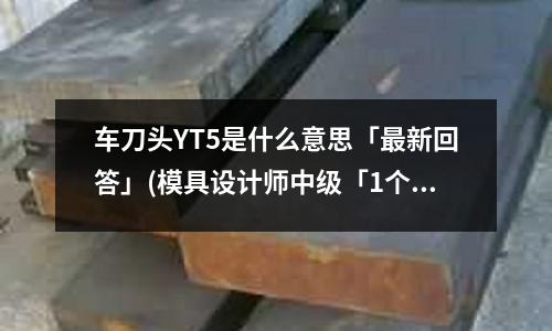 车刀头YT5是什么意思「最新回答」(模具设计师中级「1个回答」)