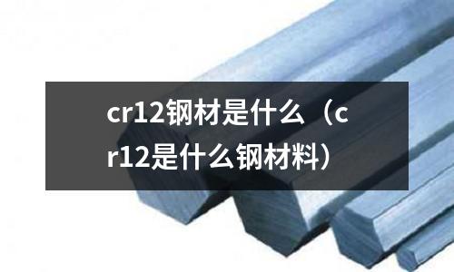 cr12钢材是什么(cr12是什么钢材料)