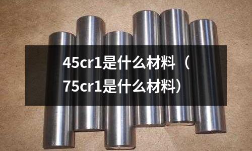 45cr1是什么材料(75cr1是什么材料)