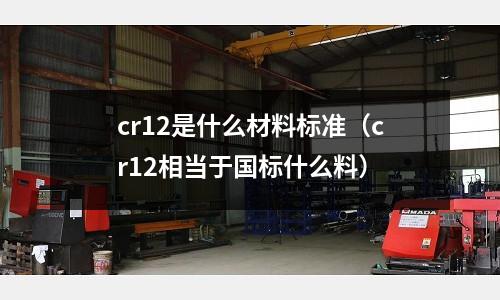 cr12是什么材料标准(cr12相当于国标什么料)