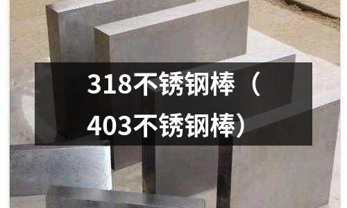 318不锈钢棒(403不锈钢棒)