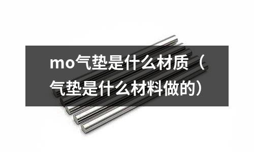 mo气垫是什么材质(气垫是什么材料做的)