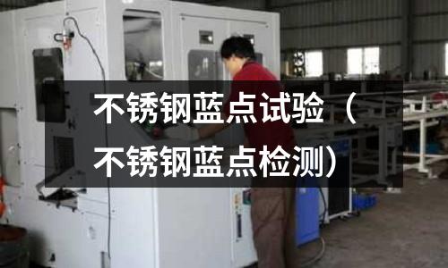 不锈钢蓝点试验(不锈钢蓝点检测)