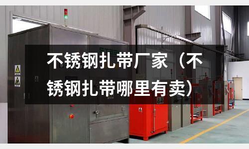 不锈钢扎带厂家(不锈钢扎带哪里有卖)