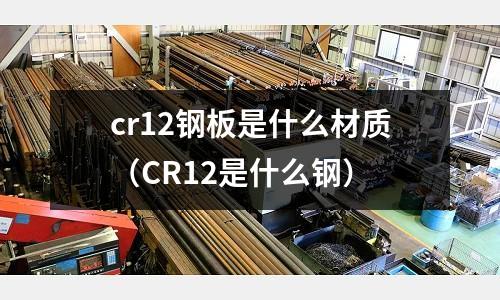 cr12钢板是什么材质(CR12是什么钢)