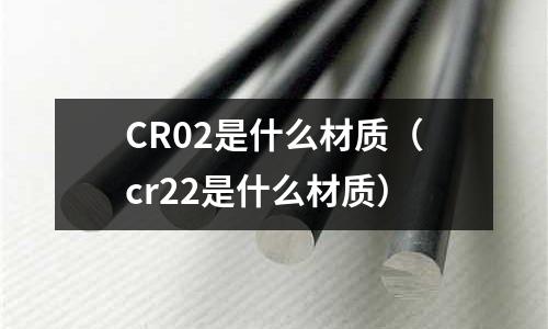 CR02是什么材质(cr22是什么材质)