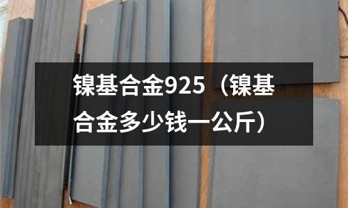 镍基合金925(镍基合金多少钱一公斤)