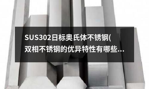 SUS302日标奥氏体不锈钢(双相不锈钢的优异特性有哪些?)