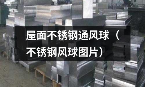 屋面不锈钢通风球(不锈钢风球图片)