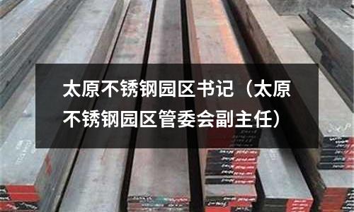 太原不锈钢园区书记(太原不锈钢园区管委会副主任)