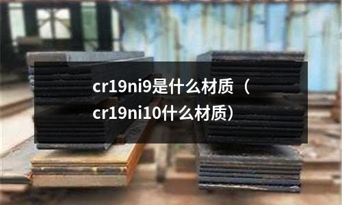 cr19ni9是什么材质(cr19ni10什么材质)
