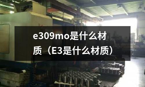 e309mo是什么材质(E3是什么材质)