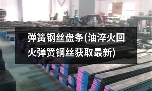 弹簧钢丝盘条(油淬火回火弹簧钢丝获取最新)