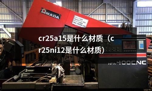 cr25a15是什么材质(cr25ni12是什么材质)