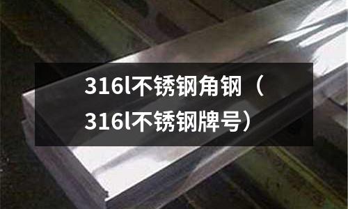 316l不锈钢角钢(316l不锈钢牌号)