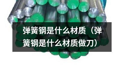 弹簧钢是什么材质(弹簧钢是什么材质做刀)