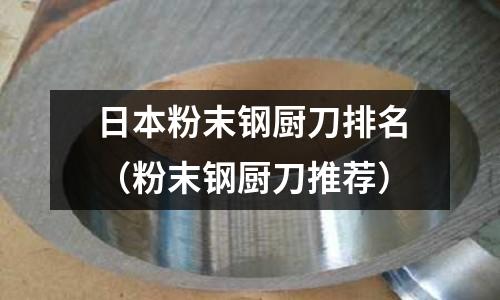 日本粉末钢厨刀排名(粉末钢厨刀推荐)